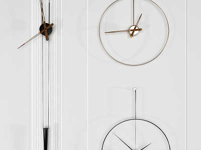 Light Luxury Clock model