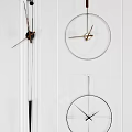 Light Luxury Clock 3d model