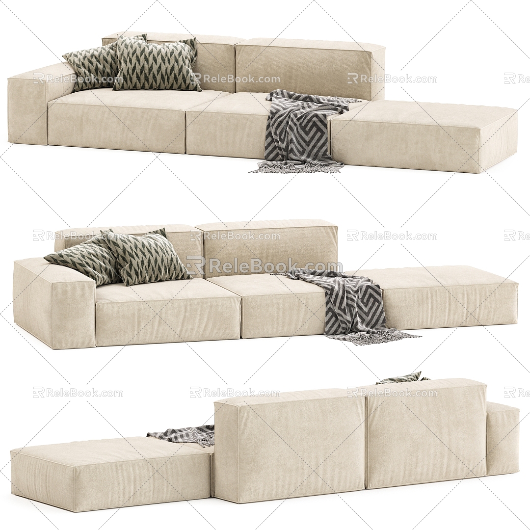 Neowall leisure sofa model