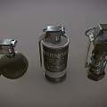Different Types Of Military Grenades Including Stun Smoke And Frag Devices