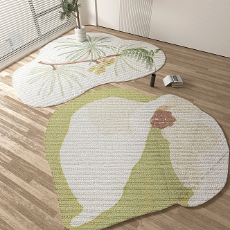 Modern Moulding Carpet 3d model