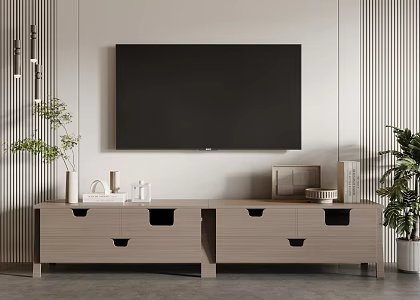 Modern TV Cabinet 3d model