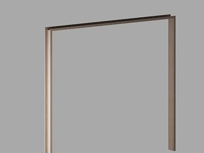 Modern Metal Door Arch Frame For Home Interior Design And Decor 3d model