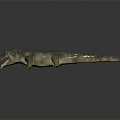 Modern Crocodile Alligator Nile Crocodile carnivore 3d model