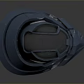 Sci-Fi Helmet Alien Helmet-Helmet High Tech Helmet Game Helmet 3d model