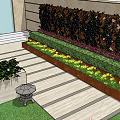 Rockery Stones In Modern Garden Landscaping With Green Plants And Water Features