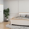 Nordic Bedroom 3d model