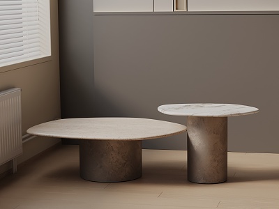 Modern coffee table model