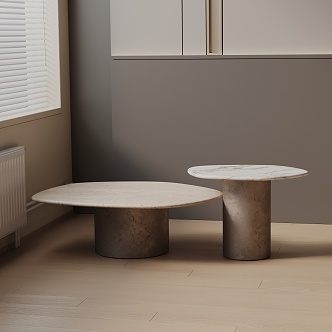 Modern coffee table 3d model