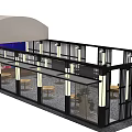 Stylish Modern Awning for Outdoor Restaurant Space with Sun Shade and Decorative Design Features