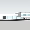 Modern Reception Center 3d model
