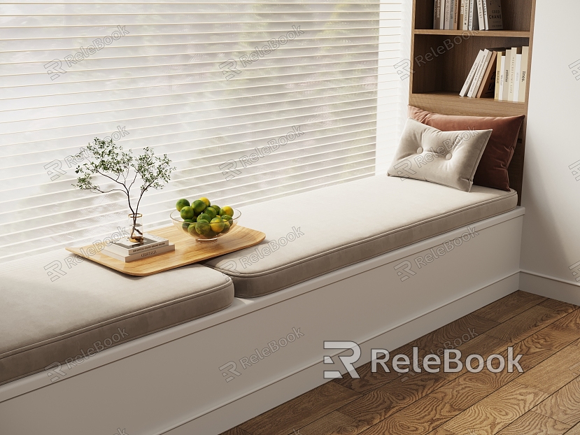 Bedroom Bay Window Cushion model