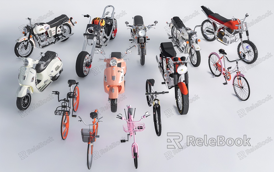 Modern motorcycle non-motor vehicle electric motorcycle bicycle model