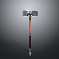 Professional Hardware Hammer With Metal Head And Wooden Handle For Construction Tasks