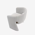 Modern Stylish Dining Chairs With Curved Backrests And Upholstered Seats In Various Colors