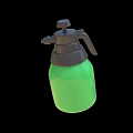 Practical Green Spray Bottle With Black Nozzle Handle And Durable Design