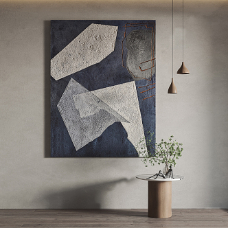 Quiet Decorative Paintings 3d model