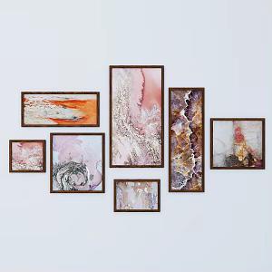 abstract painting 3d model