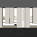 Sleek Modern Shoe Cabinet Design With White Storage Shelves Mirror Panels And LED Lights