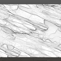 Natural Stone Background Wall With White Textured Surface And Modern Design 3d model