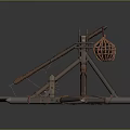 Siege Weapon Siege Vehicle Siege Tower Mobile Tower Mobile Tower Siege Tower Weapon Ancient Weapon 3d model