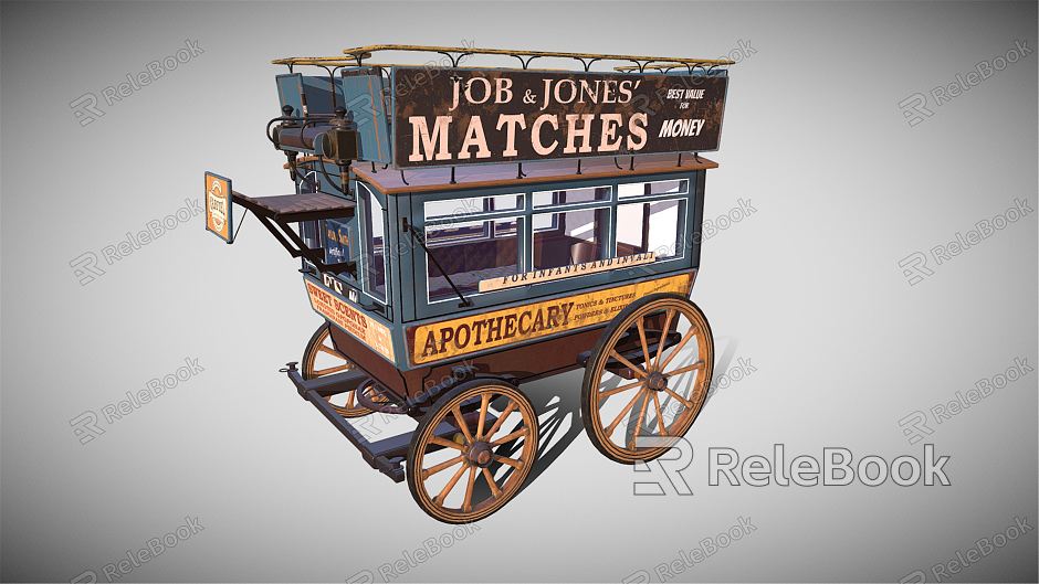 Vintage carriage carriage model