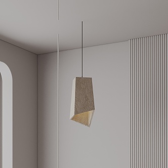 Modern chandelier 3d model