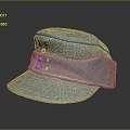 Hat Hat Military Hat Realistic 3d model