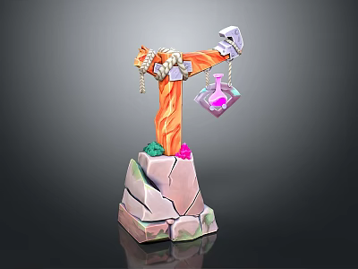 Potion Drug Magic Bottle Blood Bottle Magic Potion Plus Blood Potion Plus Magic Potion Water Energy Bottle 3d model