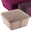 Sofa Stool Fabric Stool Fabric Sofa Stool Shoe Changing Stool visionnaire 3d model