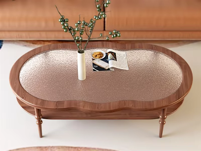 Nordic coffee table 3d model