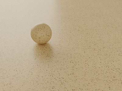 Quartz stone terrazzo ground 3d model