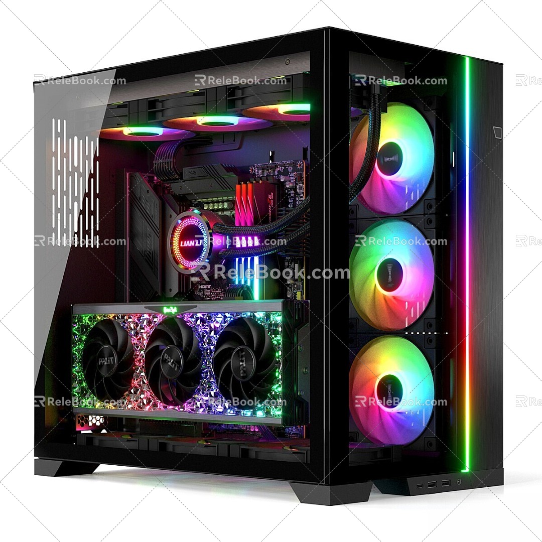 Other PC Computer Gaming Desktops 3d model