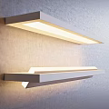 Modern Wall Lights With Sleek Design Mounted On Textured Wall For Warm Illumination