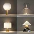 Modern Table Lamp Simple Table Lamp 3d model
