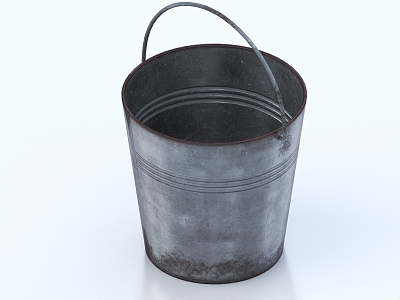 Iron Bucket Iron Bucket Iron Bucket Old Iron Bucket model