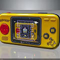 Retro Handheld Game Console Yellow Design With Classic Game Screen And Control Buttons Hi Boy