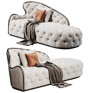 Jane Ou chaise longue 3d model