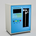 Single fiber strength tester 3d model