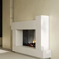 Modern Living Room Interior With White Sofa Wooden Coffee Table And Minimalist Design