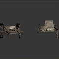 Vintage Wooden Carts Collection With Different Wheel And Frame Designs