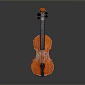 Elegant Wooden Violin Decorative Household Item For Home Decoration