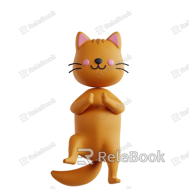 Kitten Kitty Cute Kitty Pet Cat model