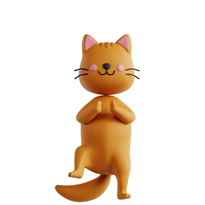 Kitten Kitty Cute Kitty Pet Cat 3d model