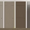 Modern Hinged Doors With Sleek Wooden Design For Home Interior