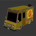 Modern Bus Mini Bus 3d model