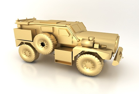 modern toy car military equipment 3d model