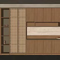 Quiet Middle Ancient Side Cabinet Middle Ancient Side Cabinet 3d model
