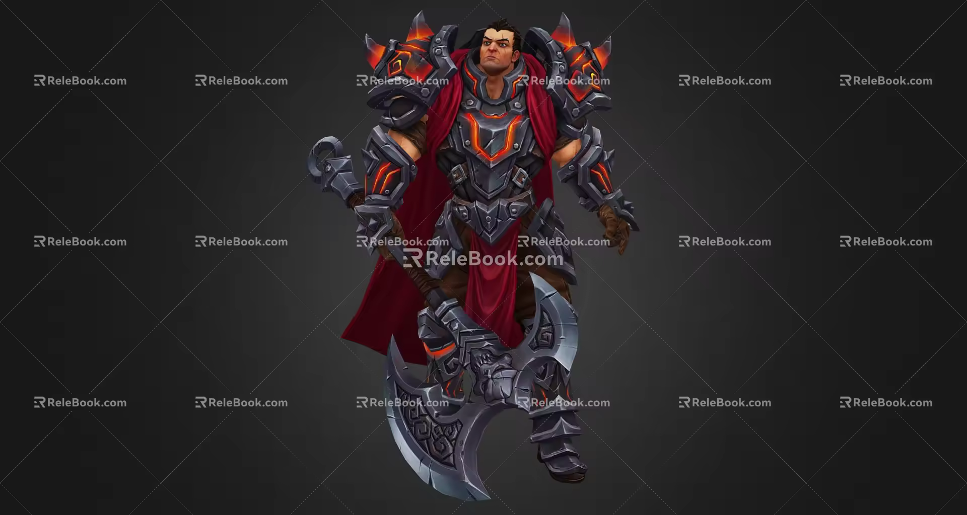 Modern Game Role Game Characters 3d model