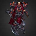Modern Game Role Game Characters 3d model
